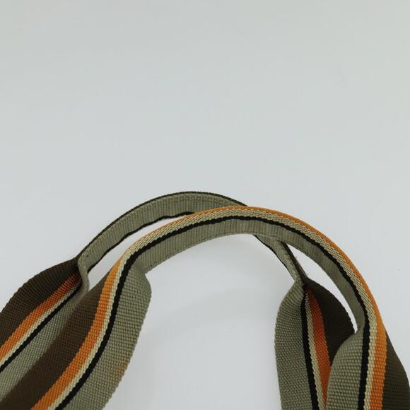 GUCCI GG Crystal Sherry Line Tote Bag Gold Gray Brown - Picture 8 of 12